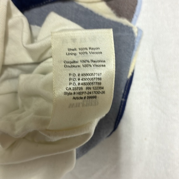 Wilfred Multi coloured silk like Tank Top Size small - Picture 4 of 4